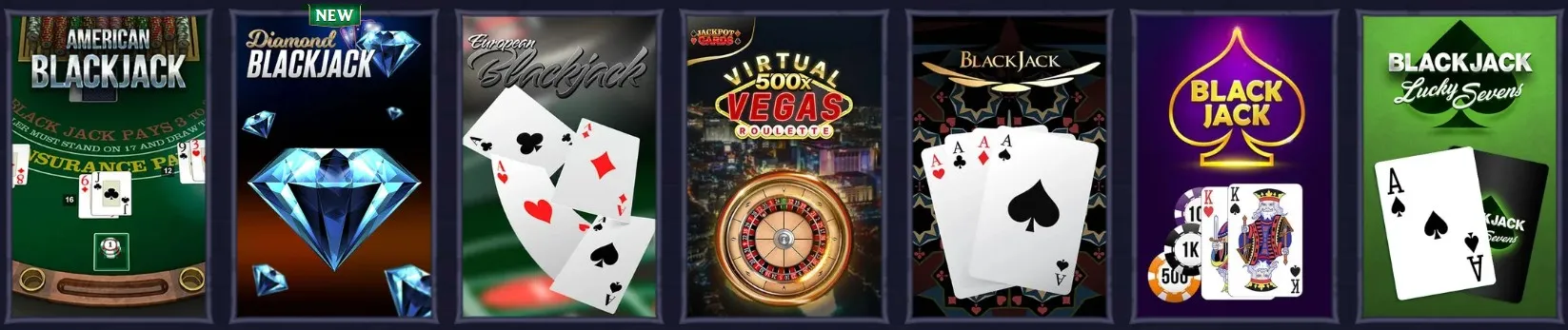 LolaJack Casino Table Games